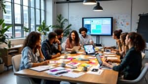 découvrez notre formation ux/ui conçue pour vous aider à acquérir les bons réflexes de conception. apprenez à créer des interfaces intuitives et centrées sur l'utilisateur, optimisez l'expérience utilisateur et boostez vos compétences en design. rejoignez-nous pour transformer vos idées en projets concrets!