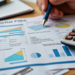 Calcul des revenus locatifs et cotisations sociales sur un bureau