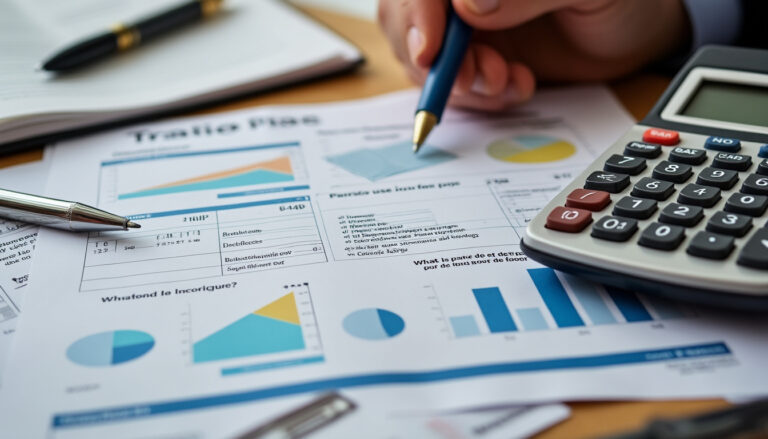 Calcul des revenus locatifs et cotisations sociales sur un bureau